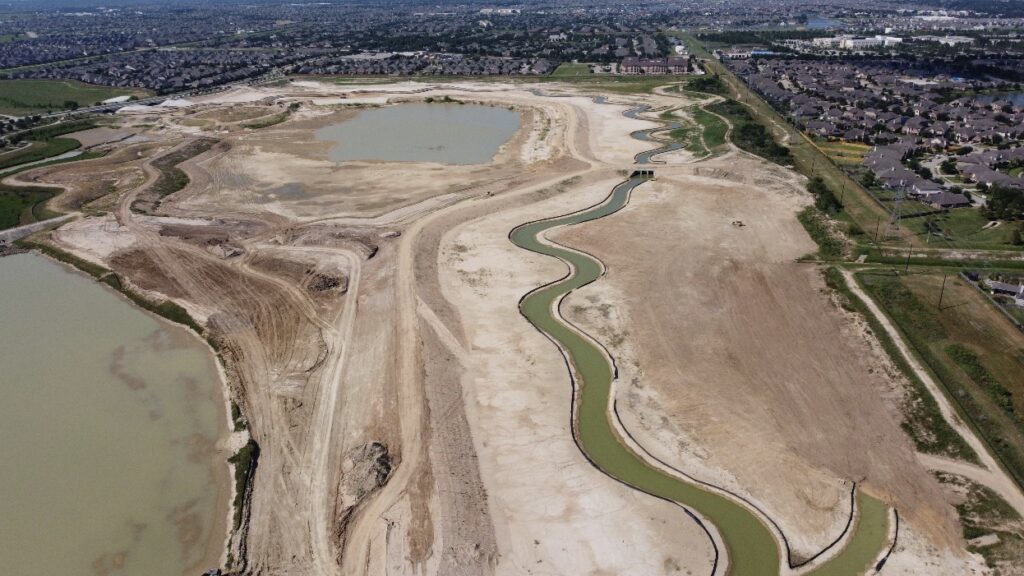 langham creek detention basin